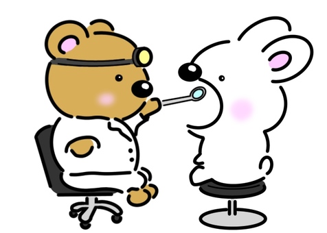 Dental examination bear rabbit, JPG and PNG Dental examination bear rabbit, चिकित्सकीय जांच, दंत चिकित्सा, अस्पताल, JPG and PNG