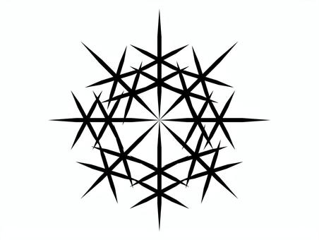 雪の結晶