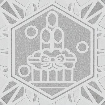 シームレスなモザイク　門松　o 