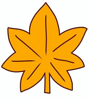 紅葉薄オレンジ