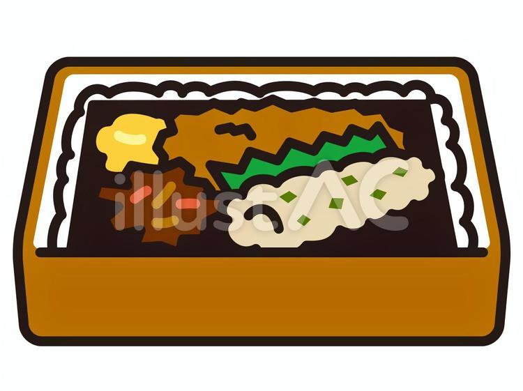 お弁当 のり弁当イラスト No 無料イラストなら イラストac