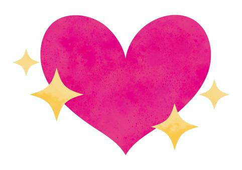 Simple Heart-Glitter 1, heart, heart-shaped, heart mark, JPG and PNG