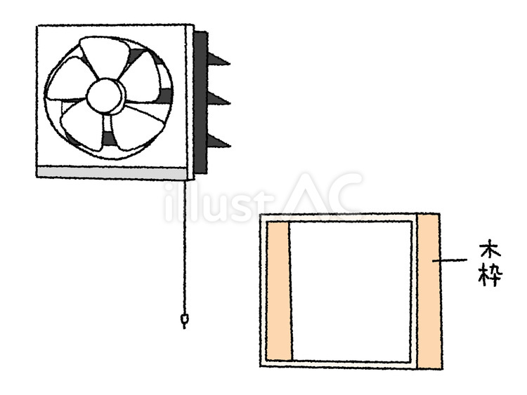 換気扇 換気扇,機器,ファンのイラスト素材