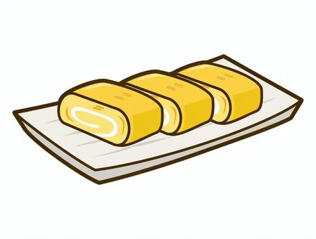 卵焼き 卵焼き,料理,おかず,和食,食べ物のイラスト素材