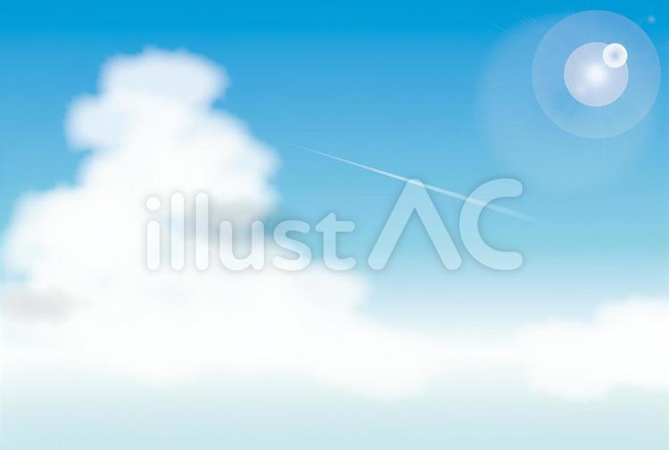 入道雲イラスト No 無料イラストなら イラストac