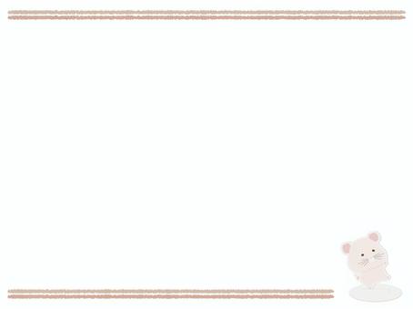 アクリルスタンド_鼠 アクリルスタンド,ねずみ,動物,かわいい,グッズ,フレームのイラスト素材