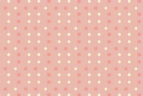 Illustration, polka dot, rose, mignon, 