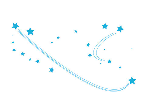 星232 星232 星,流れ星,夜空のイラスト素材