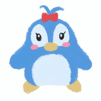 Penguin, penguin, character, girl, JPG