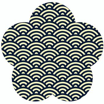 Plum shaped Qinghai wave 1, , JPG and PNG