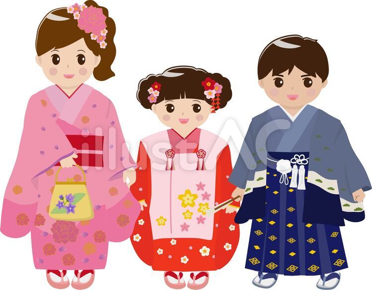 七五三 兄弟イラスト No 無料イラストなら イラストac