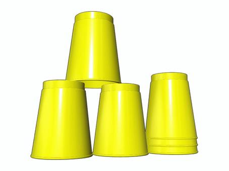 Illustration, sports, stacking, cup, 