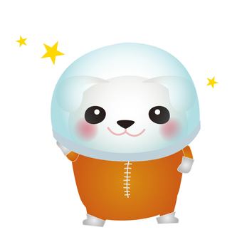 白うさぎ宇宙飛行士 白うさぎ宇宙飛行士 うさぎ,宇宙飛行士,宇宙服,宇宙,職業,パイロット,ヒーロー,動物,かわいい,キュートのイラスト素材