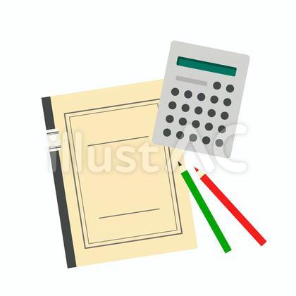家計簿のイメージイラスト