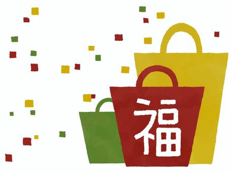幸運袋,恭喜,新年 幸運袋,恭喜,新年