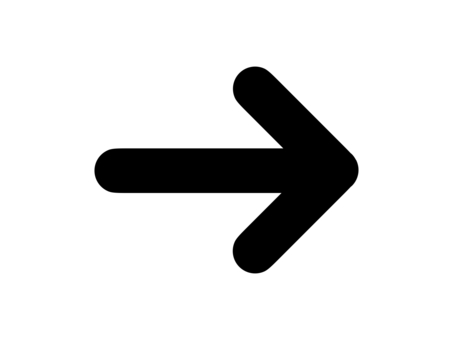 Simple arrow: round end: black, , JPG and PNG