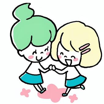 插圖, JPG 和 PNG 插圖, orientação vida, amigos e parentes, jogando, JPG 和 PNG