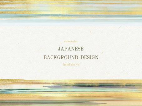 Watercolor gold leaf treatment Japanese background 280, JPG, PNG and AI Watercolor gold leaf treatment Japanese background 280, onda, folha de ouro, aquarela, JPG, PNG and AI