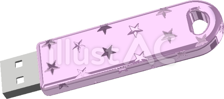 USBメモリ usbメモリ,usb,メモリフラッシュのイラスト素材