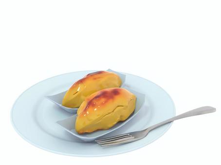 秋の甘味である芋のスィートポテトのケーキ 秋の甘味である芋のスィートポテトのケーキ スィートポテト,甘味,ケーキ,スィーツ,味覚,秋,菓子のイラスト素材