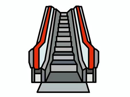 エスカレーター エスカレーター,階段状,モーター,装置,自動階段,イラストのイラスト素材