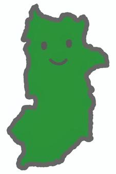 擬人化した奈良県