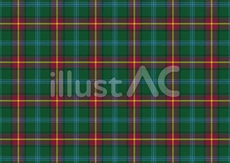 MANITOBA tartan,traditional,英国風のイラスト素材
