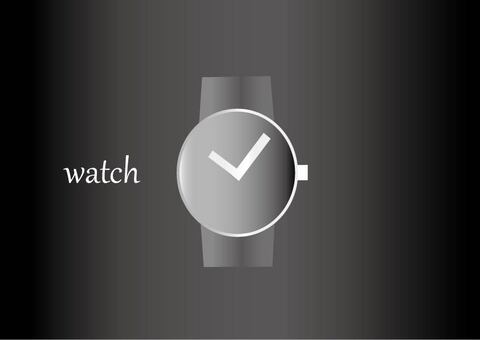 Illustration, wristwatches, icon, wektu, 