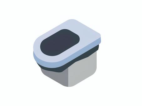 非常用の簡易トイレ トイレ,便器,便意,お手洗い,便座,簡易トイレ,防災,災害,グッズ,排泄のイラスト素材
