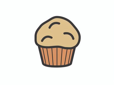 マフィン02 マフィン02 マフィン,お菓子,焼き菓子,スイーツ,食べ物,アイコン,マーク,シンプルのイラスト素材