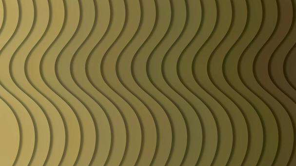 湾曲した段差の連続（黄） 段差,湾曲,パターン,壁紙,背景,シームレス,幾何学模様,配列,整列,規則的のイラスト素材