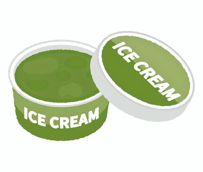 カップアイス・抹茶 カップアイス,アイスクリーム,アイス,デザート,スイーツ,抹茶アイスクリーム,おやつ,抹茶味,抹茶,抹茶アイスのイラスト素材