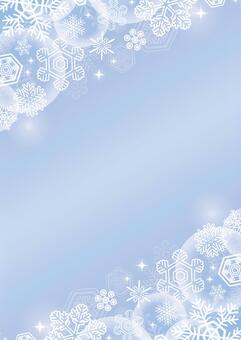 Christmas snow background blue lick vertical position, christmas, christmas card, crystal of snow, JPG and AI