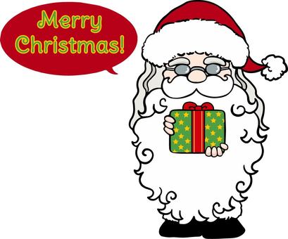 santa claus giving presents, santa claus, christmas, present, JPG, PNG and AI