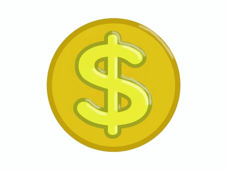 Illustration, JPG and PNG Illustration, dollar, money, coin, JPG and PNG
