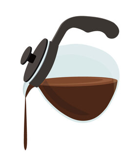 コーヒーサーバー3 コーヒーポッド,コーヒーサーバ,ガラス,容器,コーヒー,注ぐ,ドリップ,ポット,器具,かわいいのイラスト素材