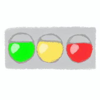 Illustration, signal machine, traffic safety, red, JPG and PNG