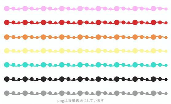 装飾線7 装飾線7 ライン,線,飾り線のイラスト素材