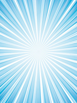 強烈な太陽光線イメージの水色背景素材 背景,集中線,水色,青,光,太陽,放射線,空,爆発,ブルーのイラスト素材