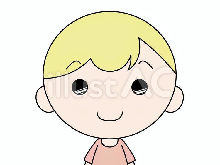 外国の男の子-笑顔200710 男の子,笑顔,外国人のイラスト素材