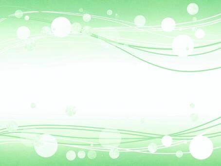 Polka dot streamline background (green), , JPG and PNG