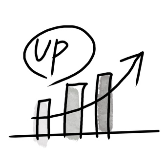 Performance improvement image-2, graph, up, rough, JPG and PNG