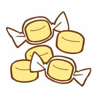 キャンディチーズ 食べ物,キャンディチーズ,チーズ,お菓子,おやつ,デザート,スイーツ,乳製品,手書きのイラスト素材