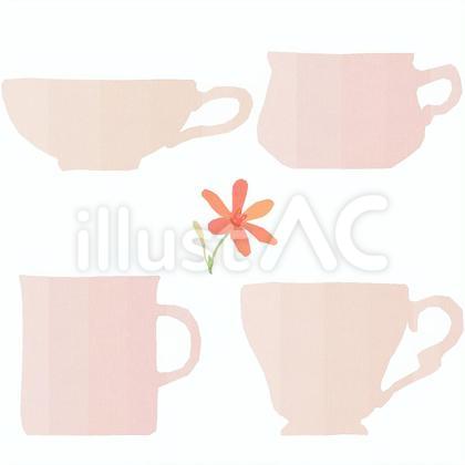 コーヒーカップ・ティーカップセット