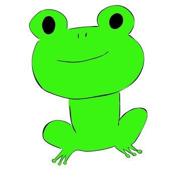 Illustration, animal, animal, a frog, JPG and PNG