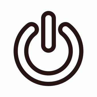 電源ボタンのシンプルアイコン3 電源ボタン,電源,アイコン,ボタン,オンオフ,起動,マーク,ロゴ,サイン,起動ボタンのイラスト素材