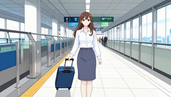 出張へ行きます