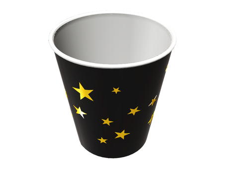 紙コップ　星柄 紙コップ,生活,食器,コップ,使い捨て,紙製容器,星のイラスト素材