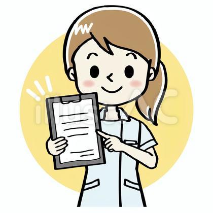 看護師 ポーズ 上半身 女性 14