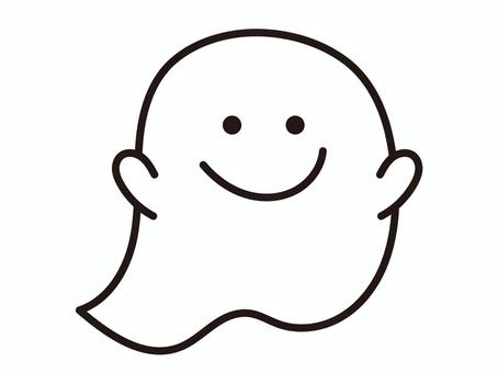 ハロウィンおばけ3 おばけ,トリックオアトリート,ハロウィン,かわいい,ゴースト,幽霊,おばけやしきのイラスト素材